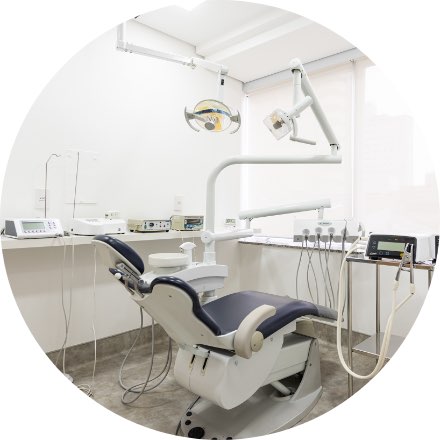 cadeira de dentista - Clínica Curcio